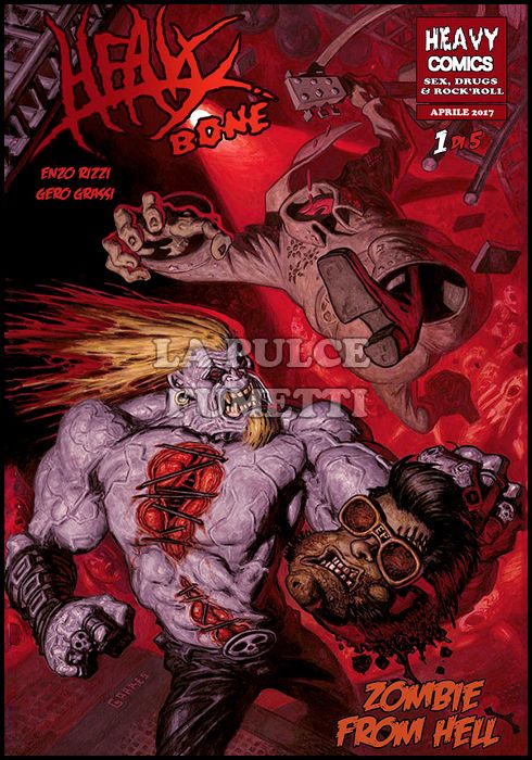 HEAVY BONE #     1: ZOMBIE FROM HELL